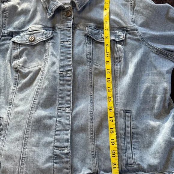 Laurie Felt Light Blue Jean Jacket - Picture 11 of 15